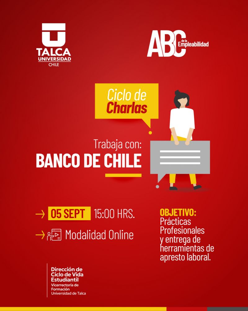 Trabaja con Banco Chile